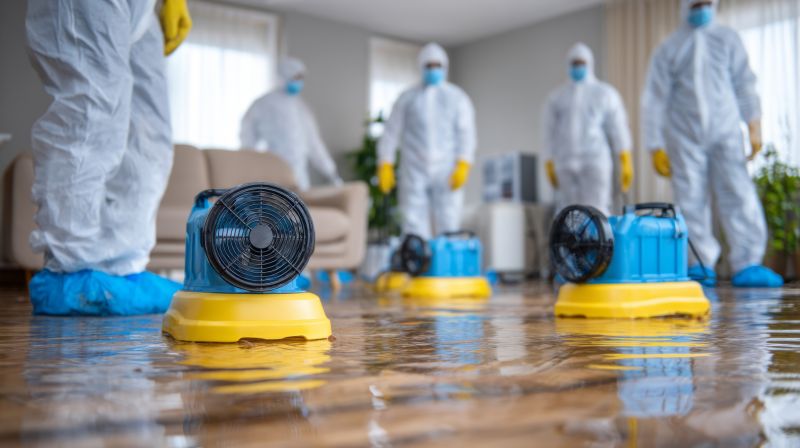 Basement Drying in Napa, CA