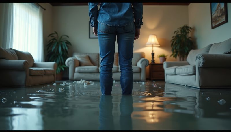 Burst Pipe Cleanup in Mesa, AZ
