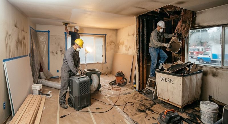 Commercial Fire Damage Repair in Chandler, AZ