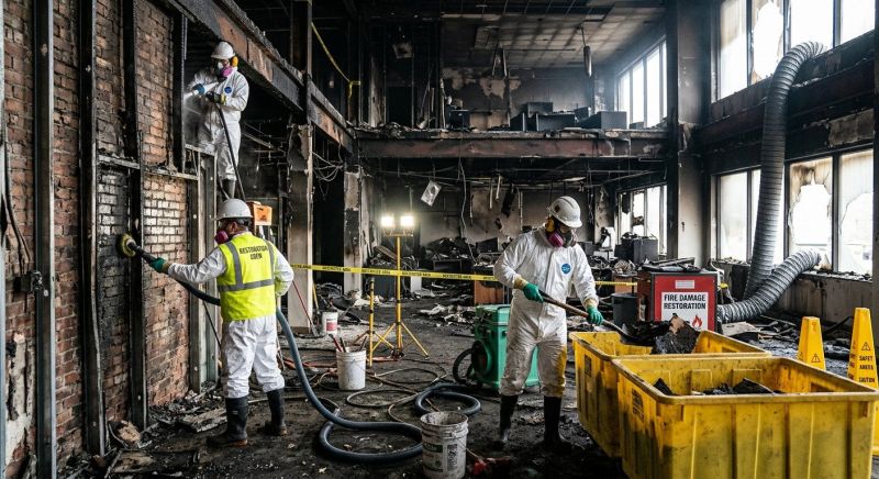 Commercial Fire Mitigation in Chandler, AZ