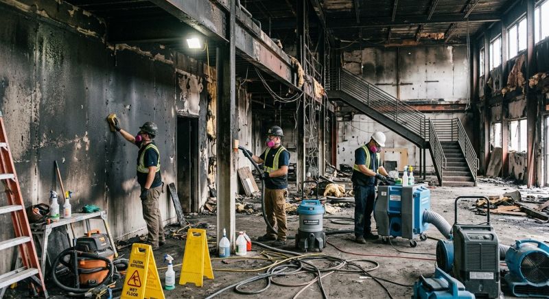 Commercial Fire Mitigation in Scottsdale, AZ