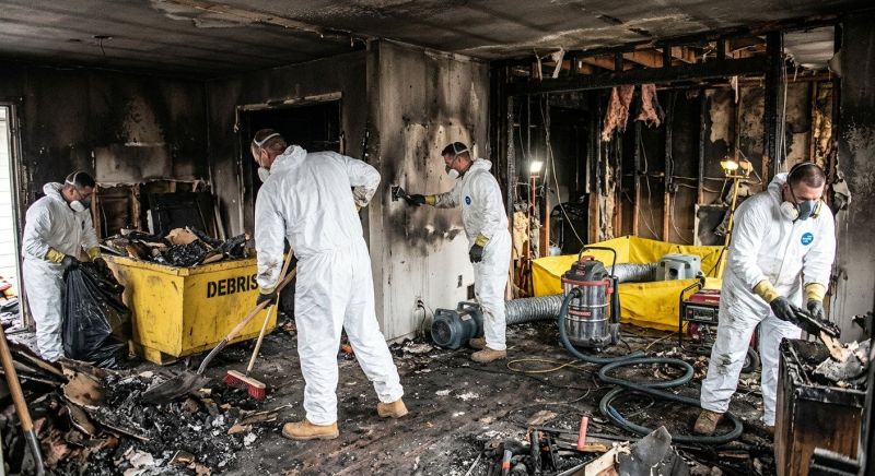 Fire Damage Cleanup in Phoenix, AZ