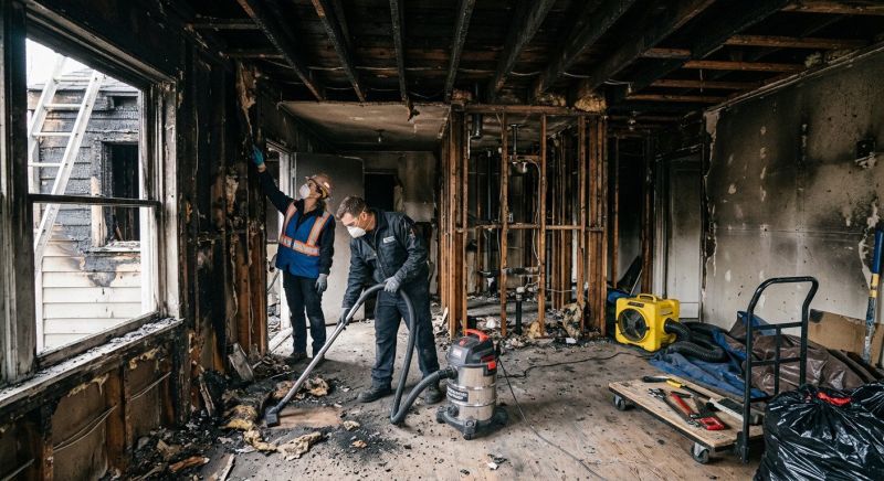 Fire Damage Reconstruction in Gilbert, AZ
