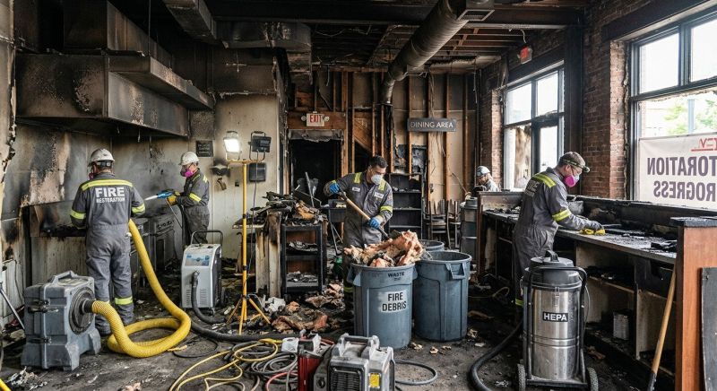 Residential Fire Restoration in Mesa, AZ