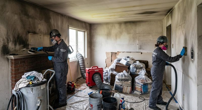 Smoke Damage Restoration in Gilbert, AZ
