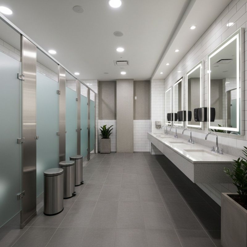 Office Restroom Renovation in Arvada, CO