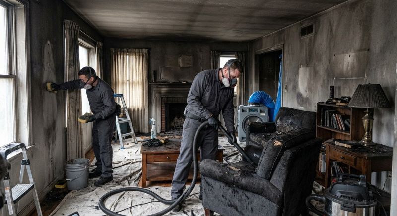 Smoke Damage Removal in Chandler, AZ